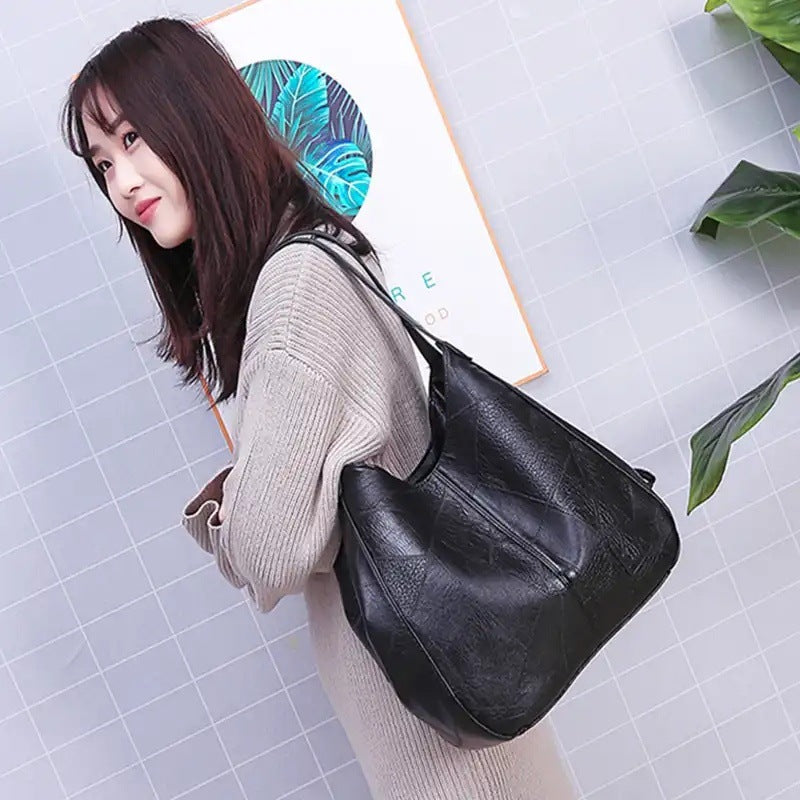 Womens Soft Leather Bag Stylish Shoulder And Tote Bag