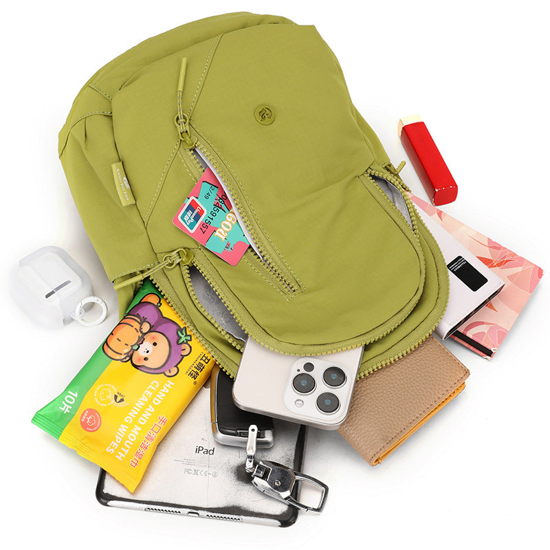 Ultra-light Parachute Fabric Chest Bag With A Stylish New Designperfect As A Shoulder Or Crossbody Tote