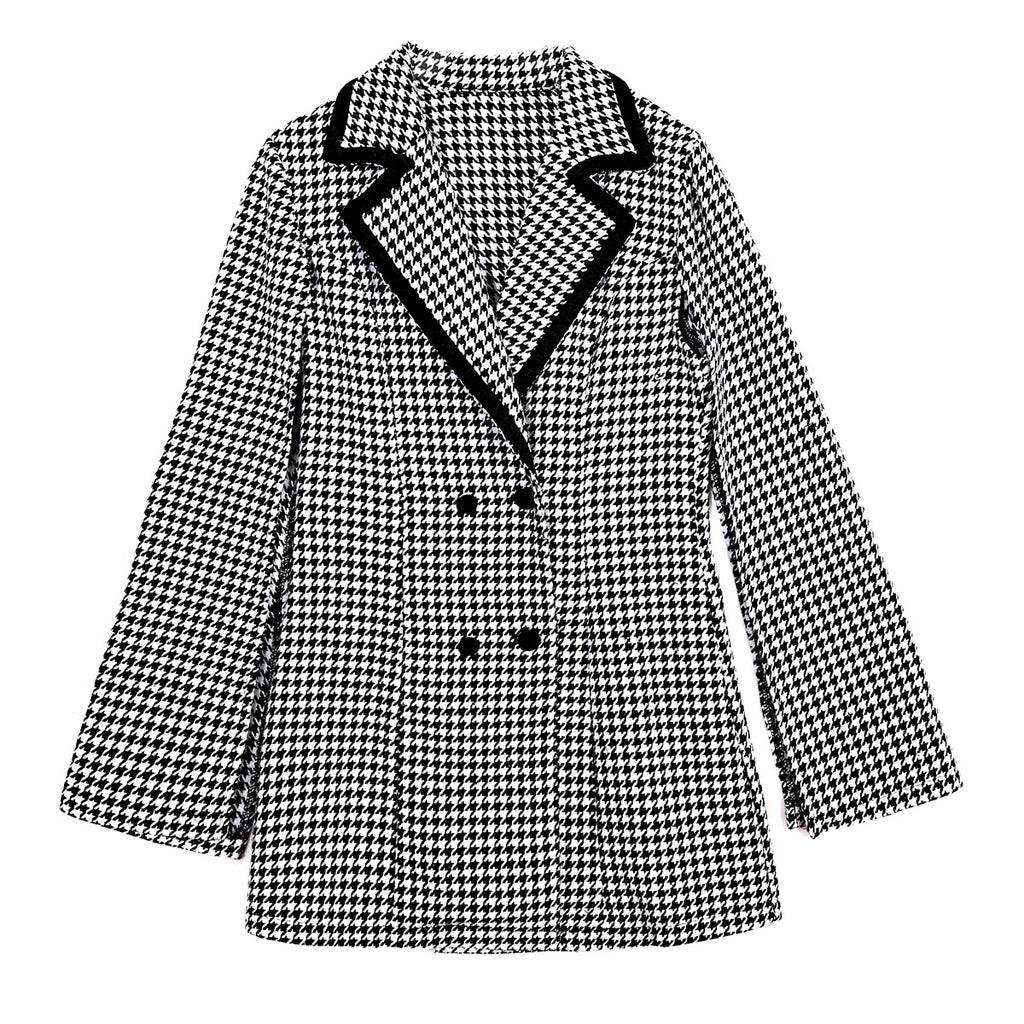 Women's Suit Jacket Split Long Sleeve Commuting Elegant