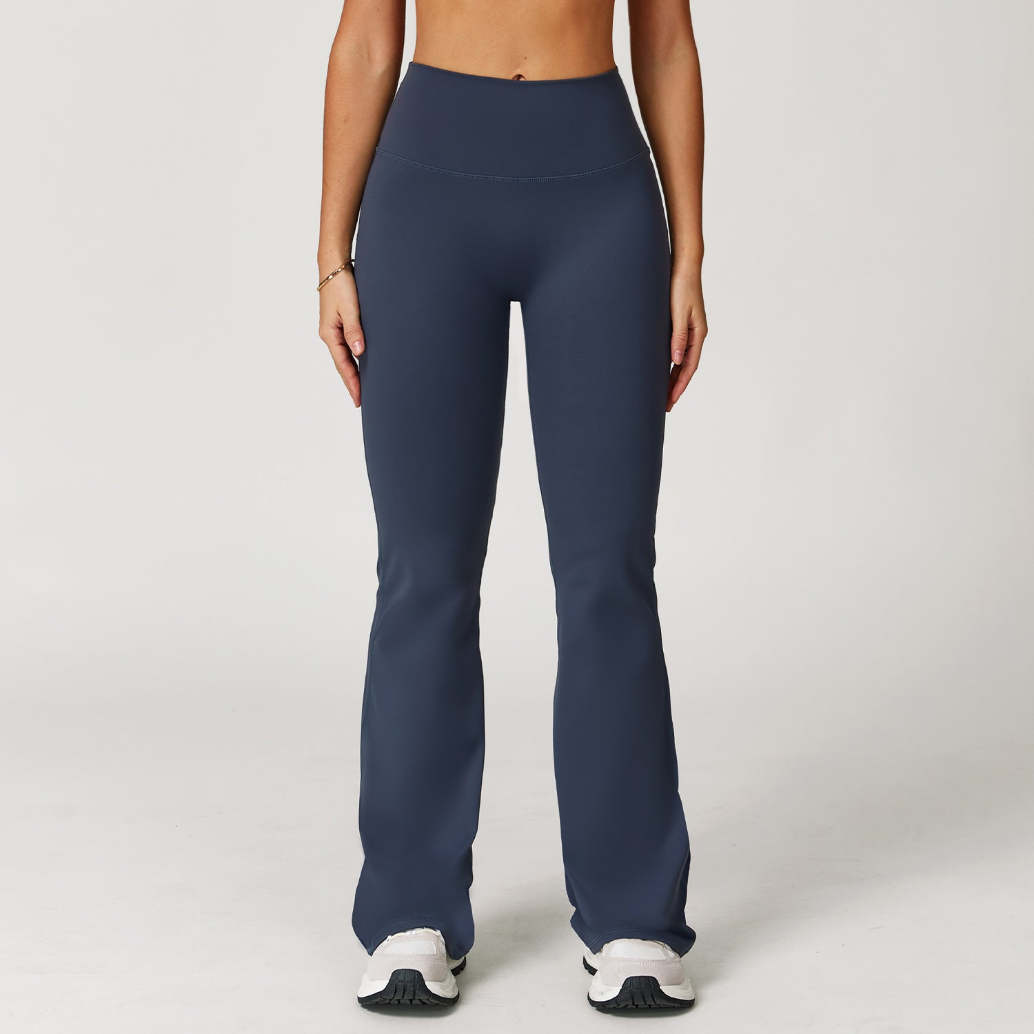 Nude Feel Casual Flared Pants Wide Leg Slimming Women