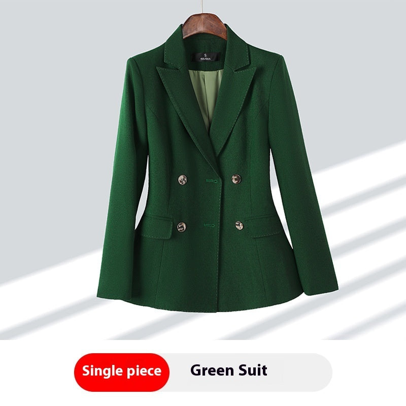 Double Breasted Slim Fit Women's Professional Custom Suit Trousers