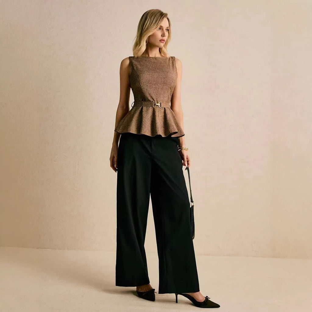 Puffy Solid-color Top That Flatters Your