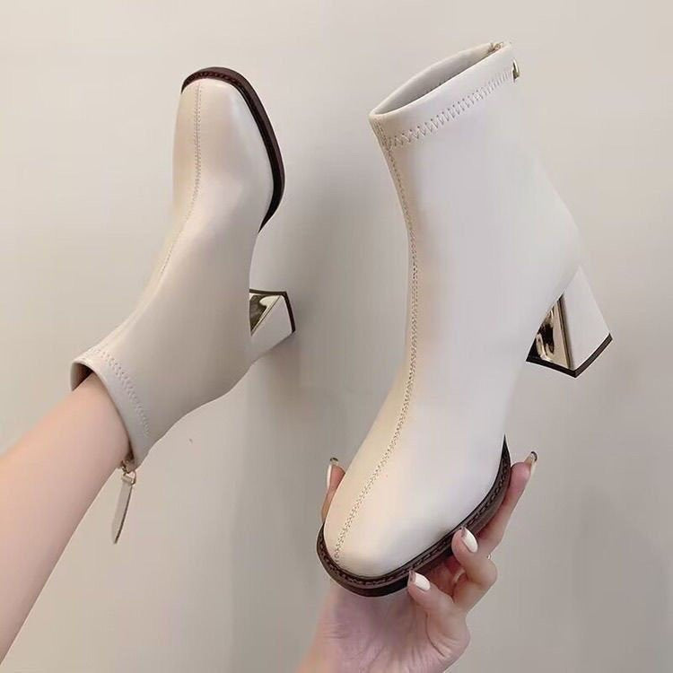 Fallwinter Chunky Heel Ankle Boots
