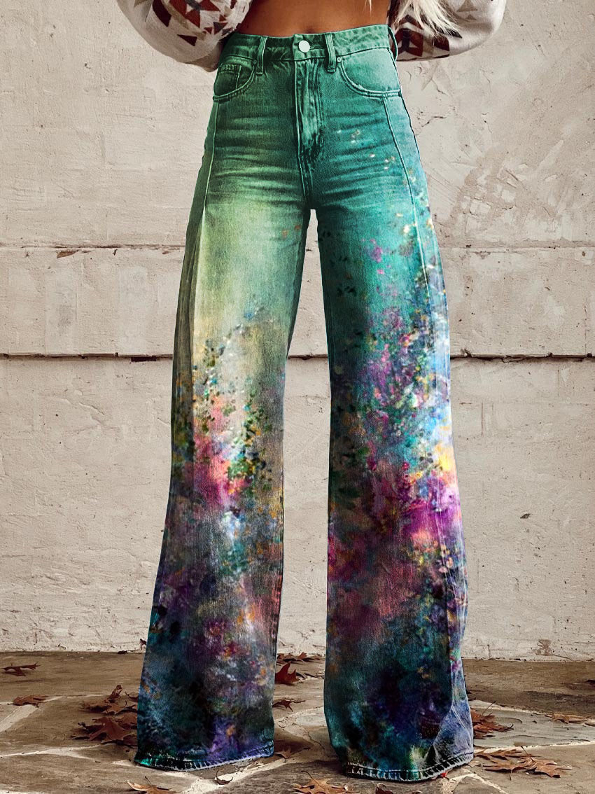 Hot Selling Plus Size Women's Casual Pants Thin Imitation Jeans