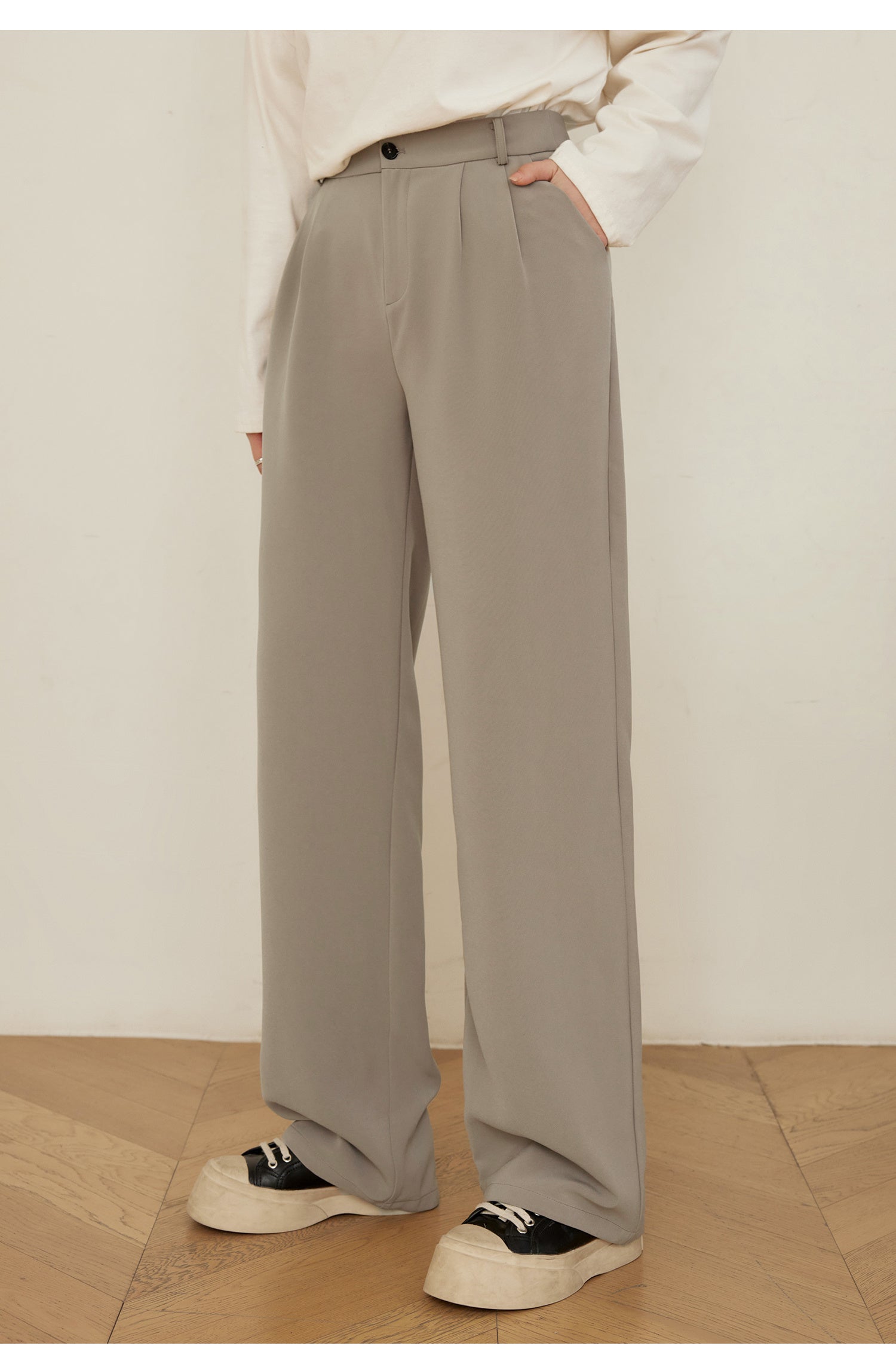 Slightly Plump Mm High-end Accent Casual Suit Set Loose Two-piece Suit
