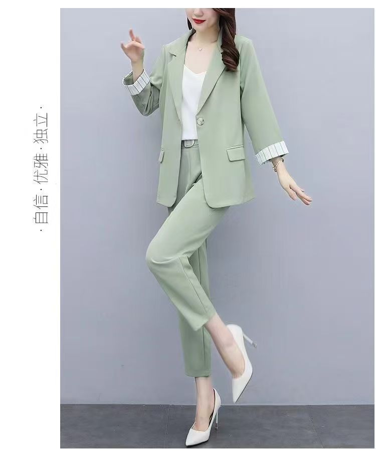 Fashion Suit Jacket And Pants Set