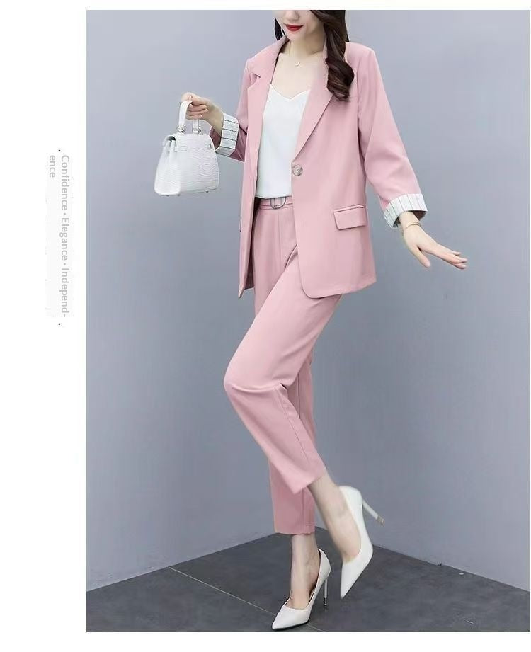 Fashion Suit Jacket And Pants Set
