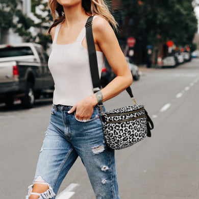 Womens Stylish Versatile High Capacity Oxford Cloth Crossbody Bag