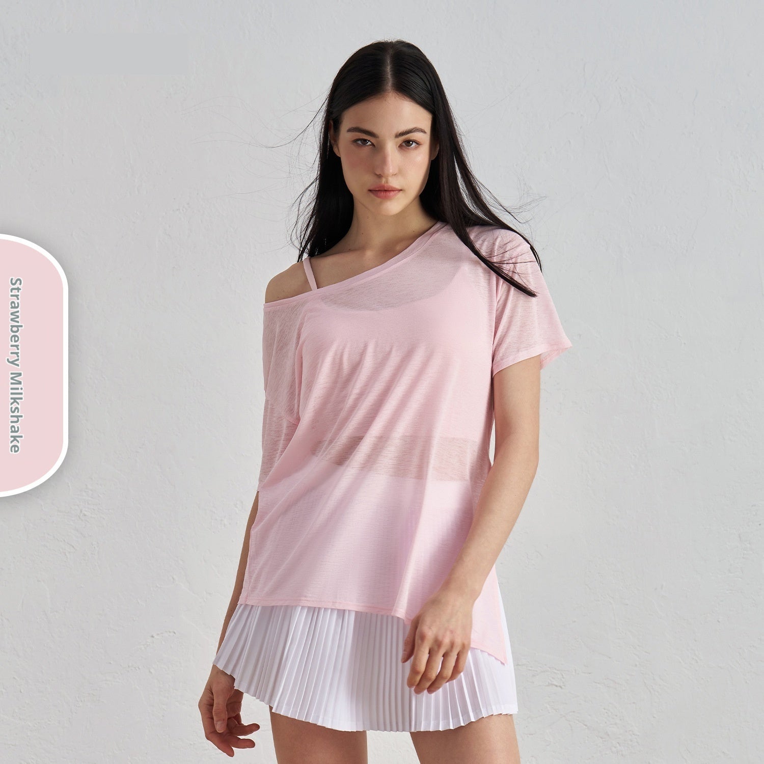 Summer Loose Leisure Sports Short Sleeve Lightweight Breathable Fashion Outdoor