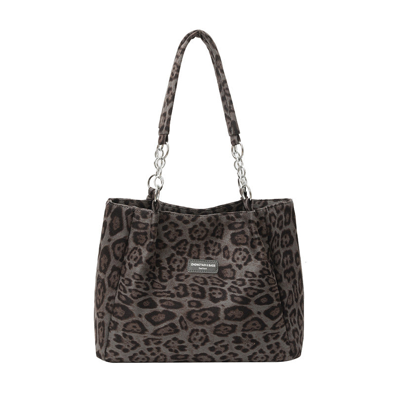 Leopard-print Tote Bag For Women Latest Trendy Style