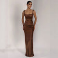 Slimming Strapless Elegant Evening Gown