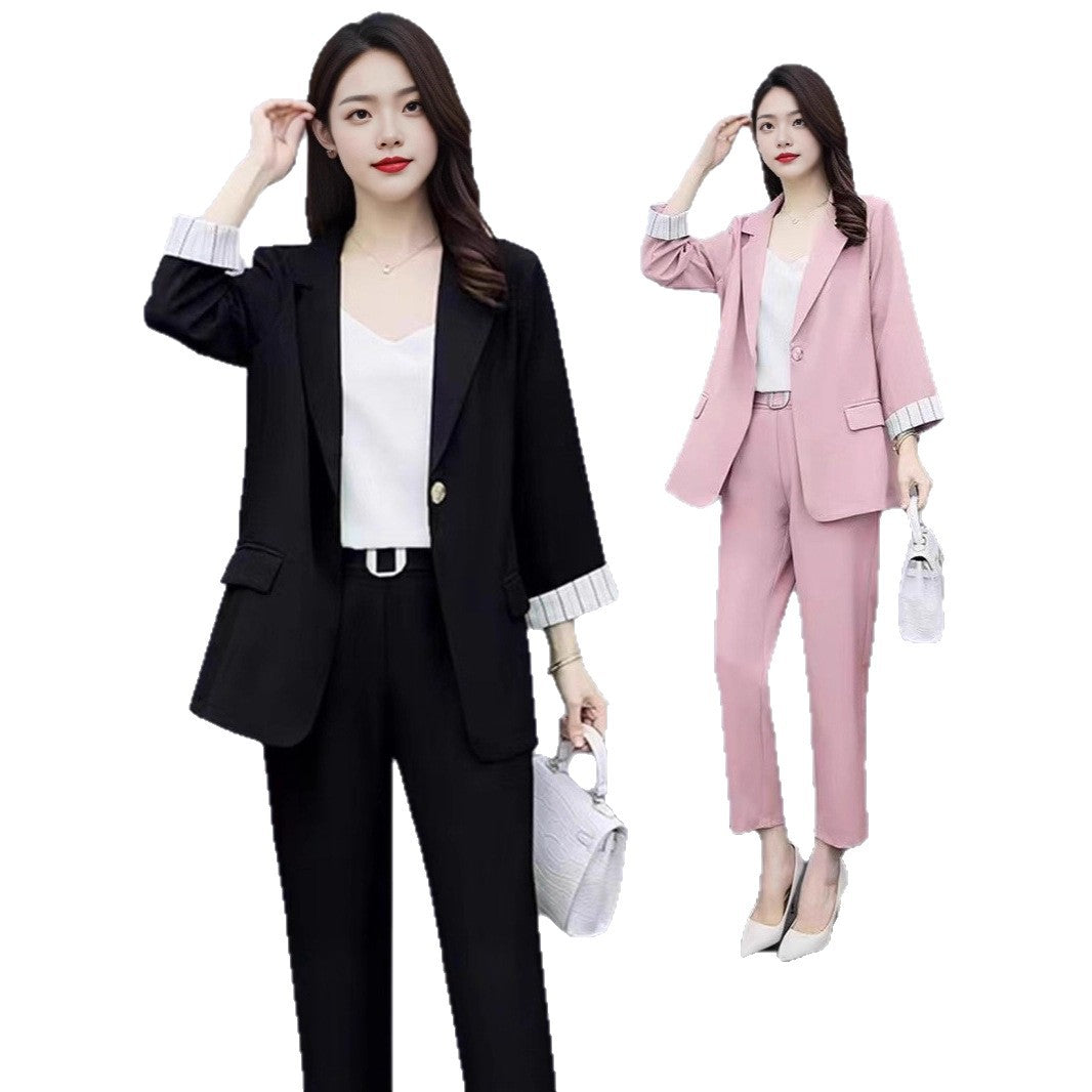 Fashion Suit Jacket And Pants Set