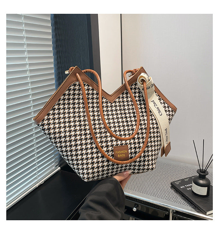 Womens Casual All-match Bag Commuter Shoulder Bag For Women