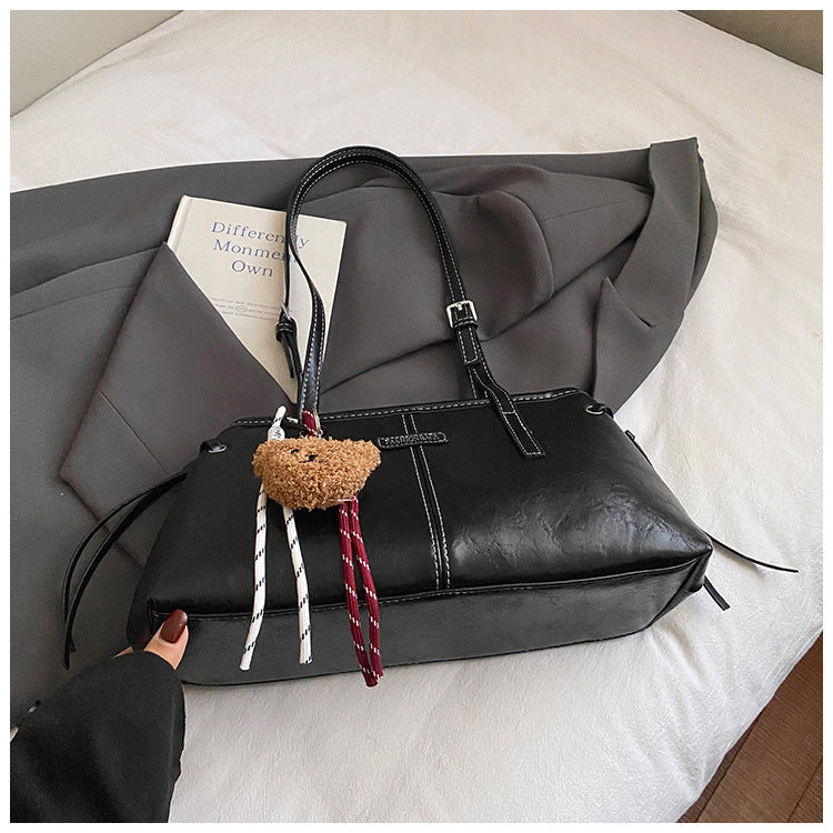 Fashionable Retro Minimalist Womens Shoulder Bag