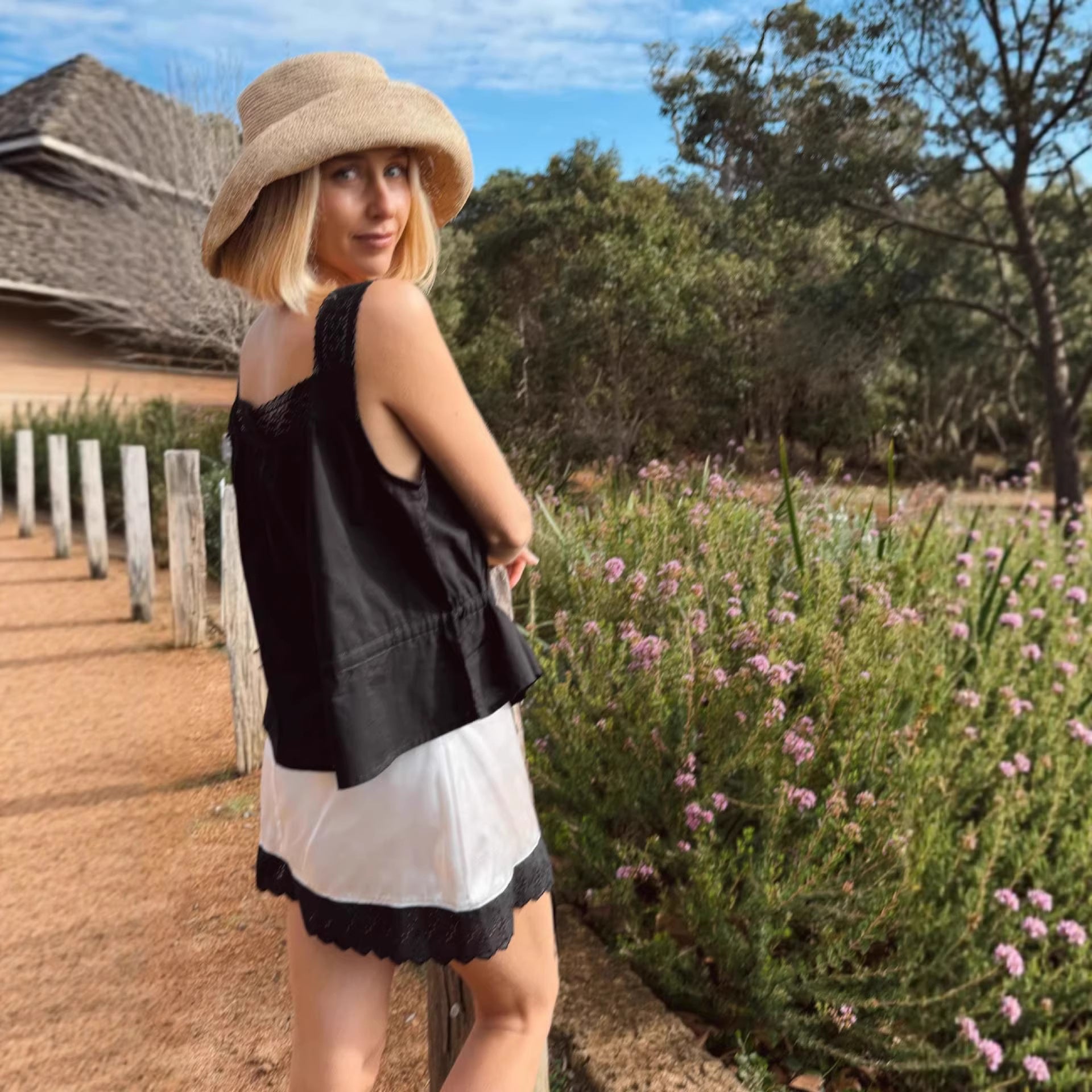 Womens Lace Skirt In Matte Satin Cropped Length