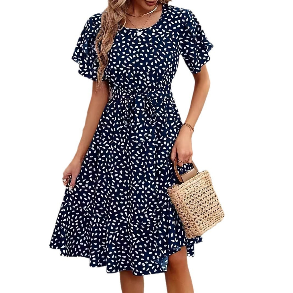 Special Offer European And American New Printing Dress