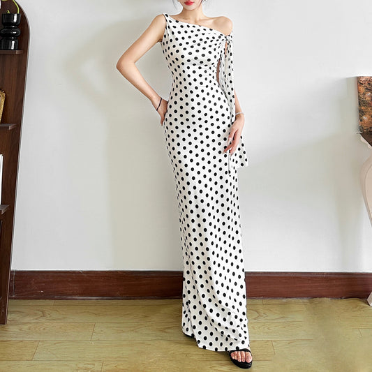 Women's Clothing French Sexy Elegant Slim-fit Sheath Dress