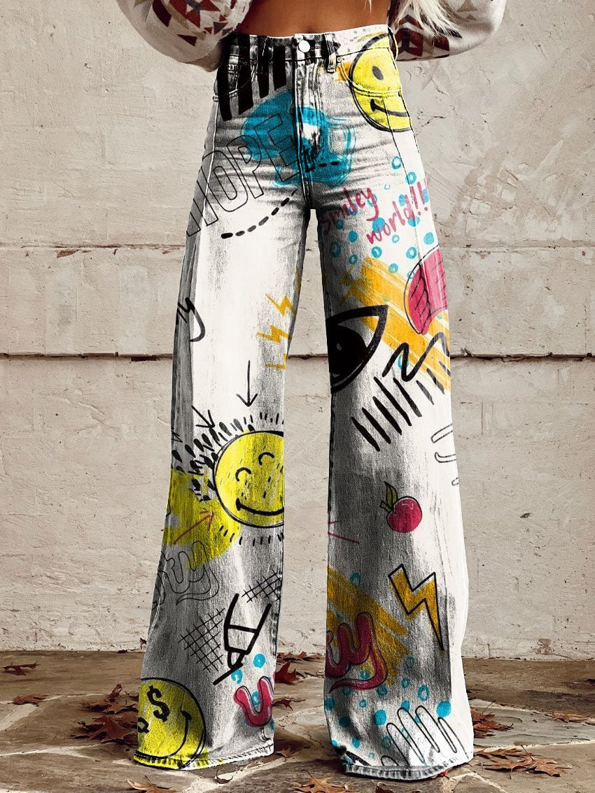 Hot Selling Plus Size Women's Casual Pants Thin Imitation Jeans
