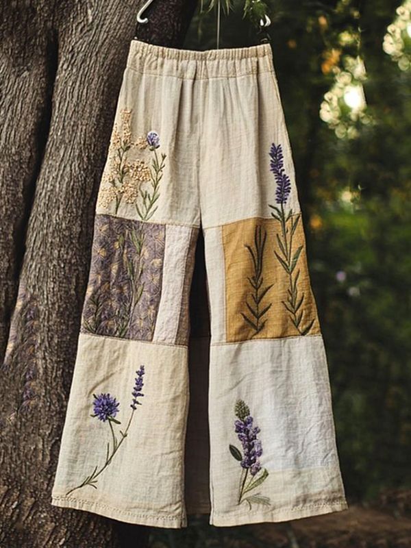 Casual Wide-leg Athletic Pants For Street Style In Europe And The US