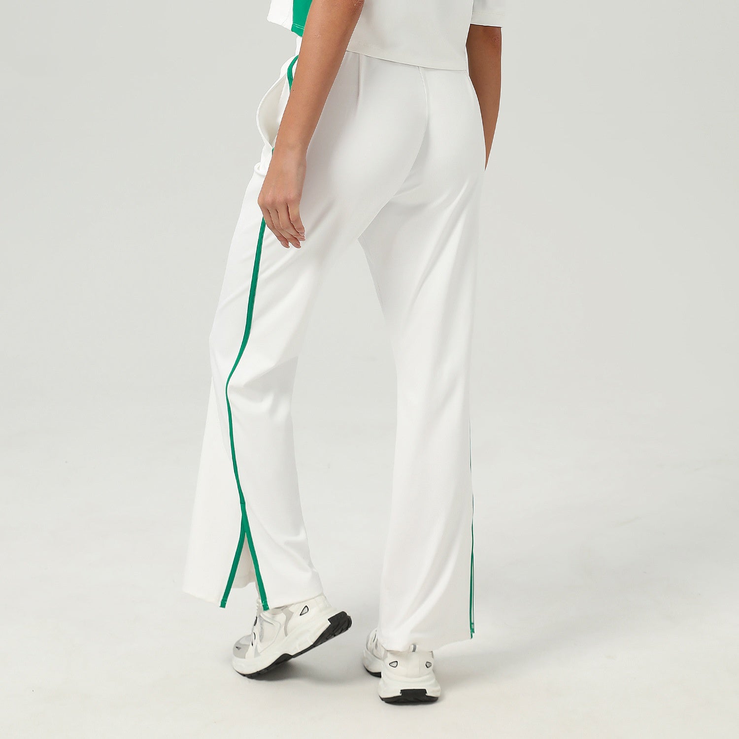 Loose-fit Athletic Wide-leg Pants