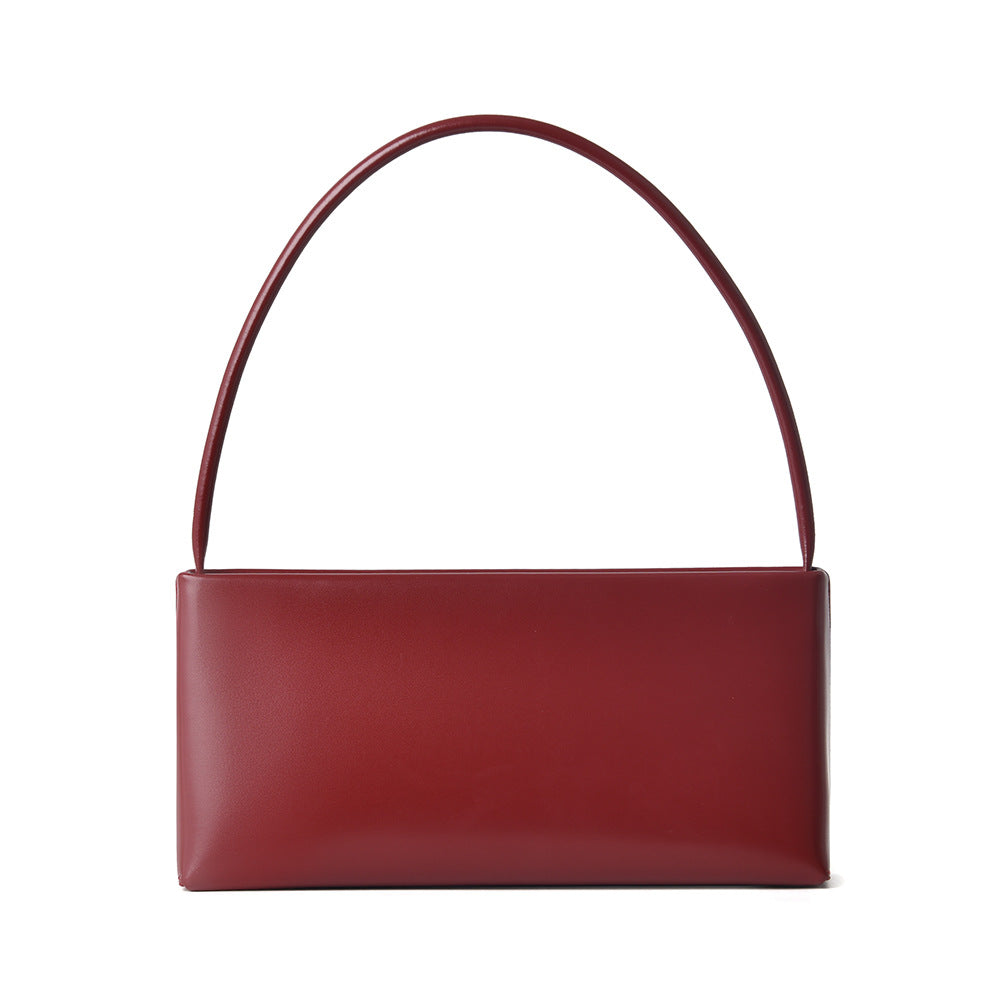 Vintage Crossbody Shoulder Bag For Women Sleek And Perfect For Carrying Under The Arm Like A Baguette