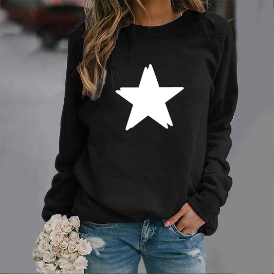 Women's Autumn Printed Sports Top