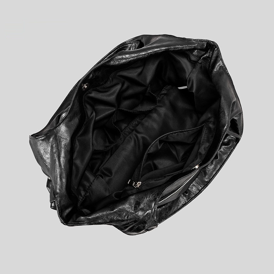 Niche-design High-capacity Tote Bag With Studs