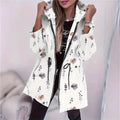 Womens Retro Floral Jacket For FallWinter In Europe And America