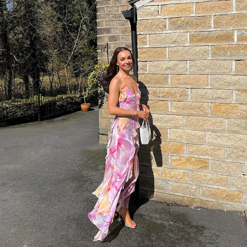 Summer Fashion Women's Wear New Suspender Dress