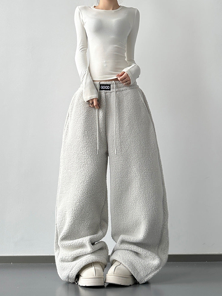 Loose Slimming Retro-style Pants