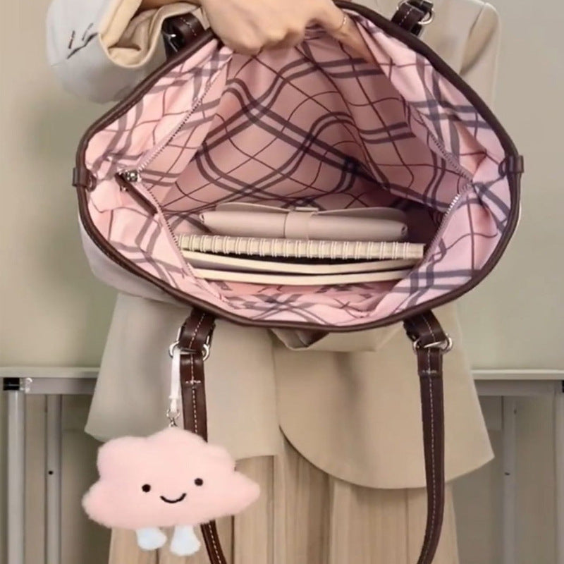 High-end Stylish Versatile Large-capacity Single-shoulder Bag