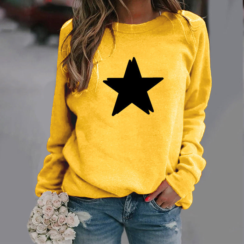 Women's Autumn Printed Sports Top