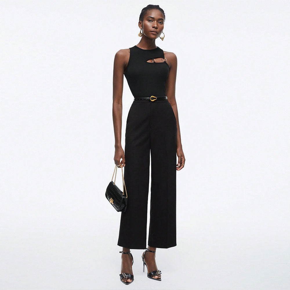 Women's European And American Irregular Short Slim Fit Top