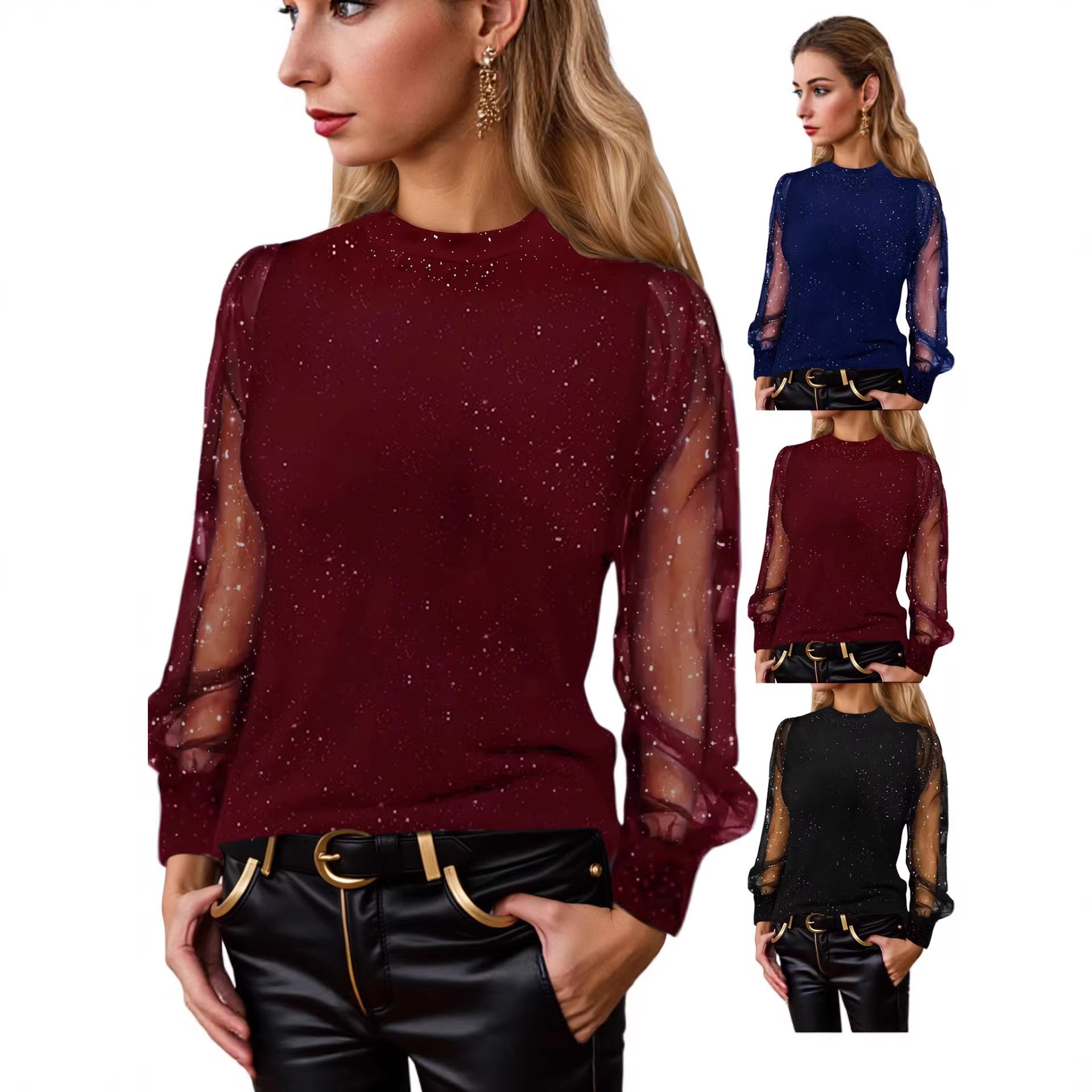 Relaxed Fit Crew Neck Casual T-shirt