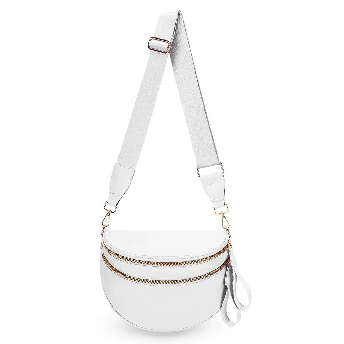 Womens Stylish Versatile High Capacity Oxford Cloth Crossbody Bag