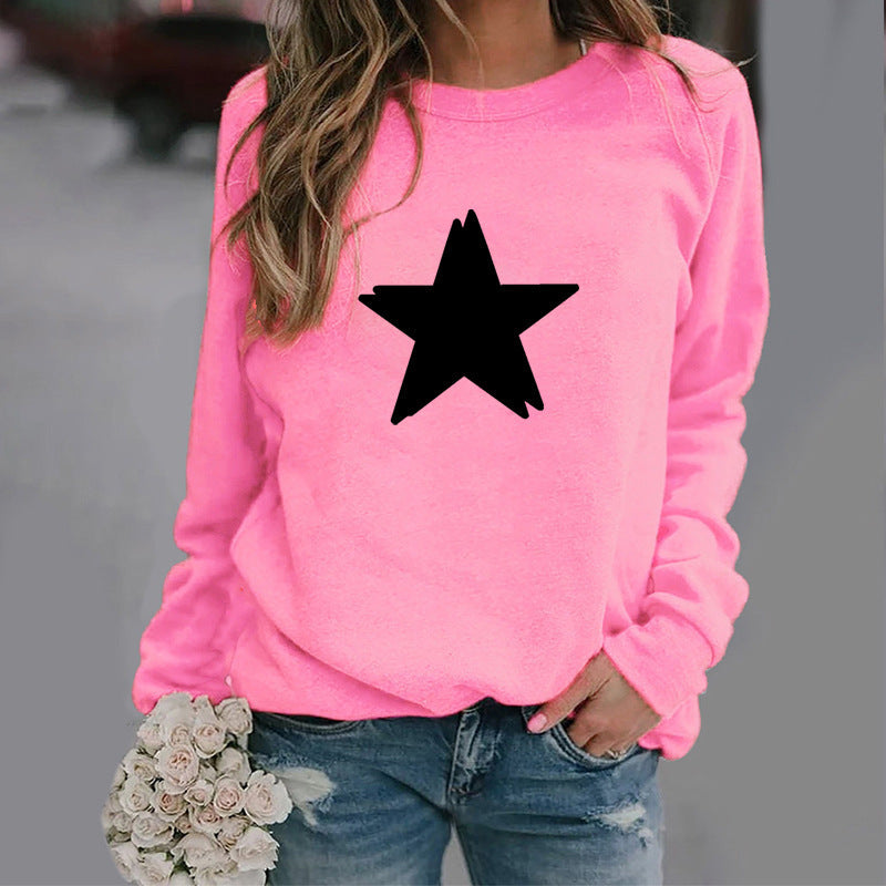 Women's Autumn Printed Sports Top