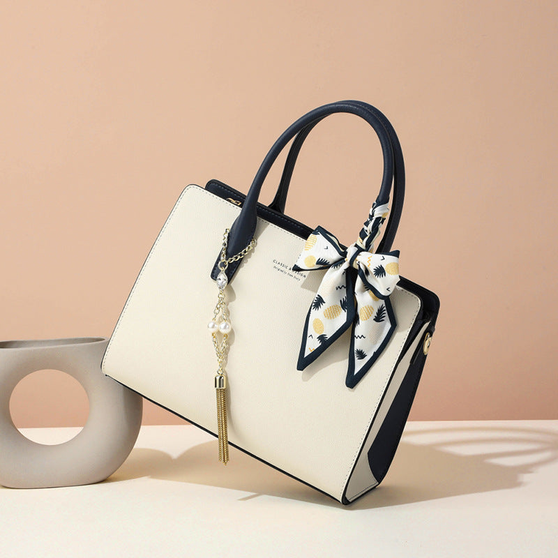 Premium Leather Crossbody Bag With A Spacious Design