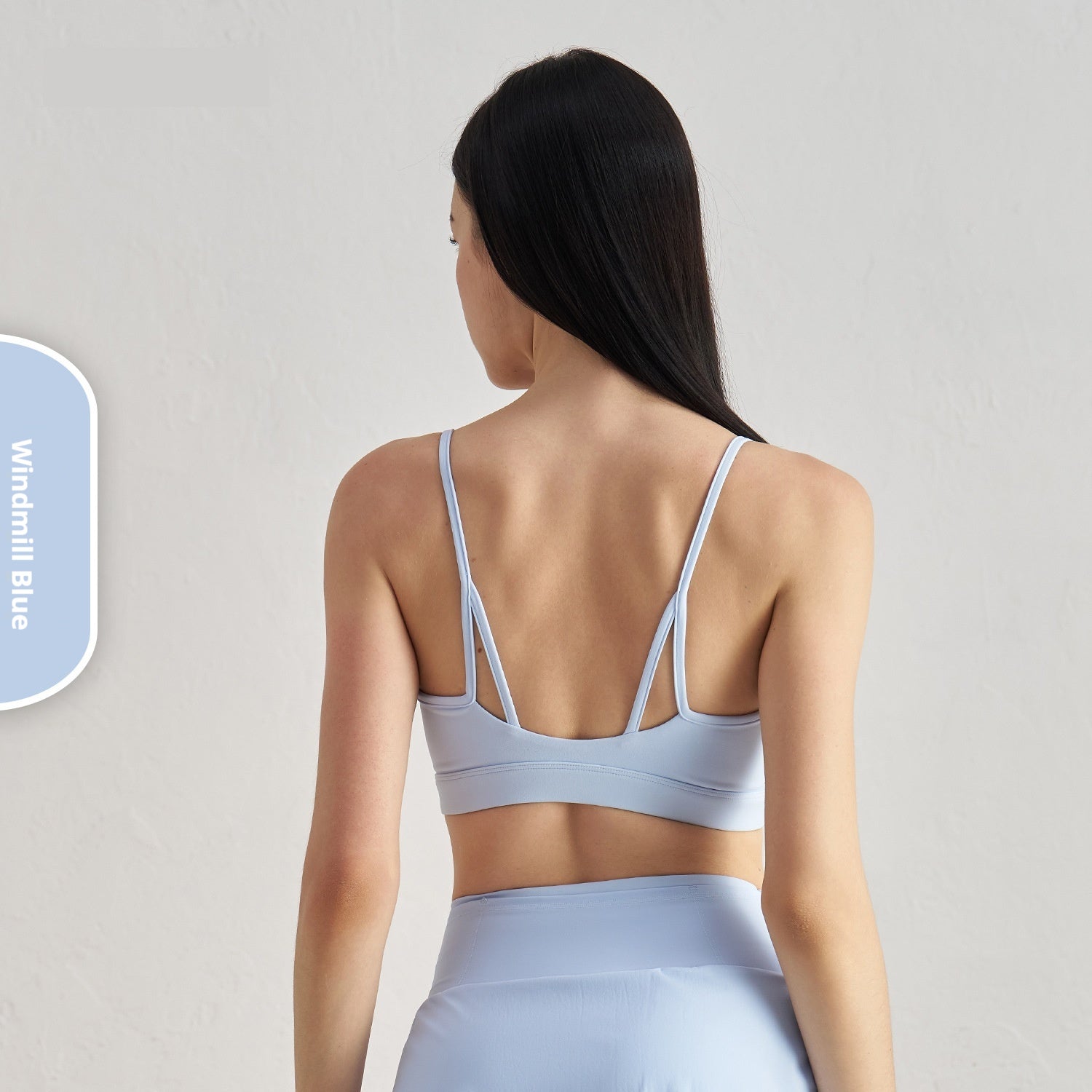 Kitten Ear Beauty Back Exercise Underwear Spaghetti Strap Yoga Jacket