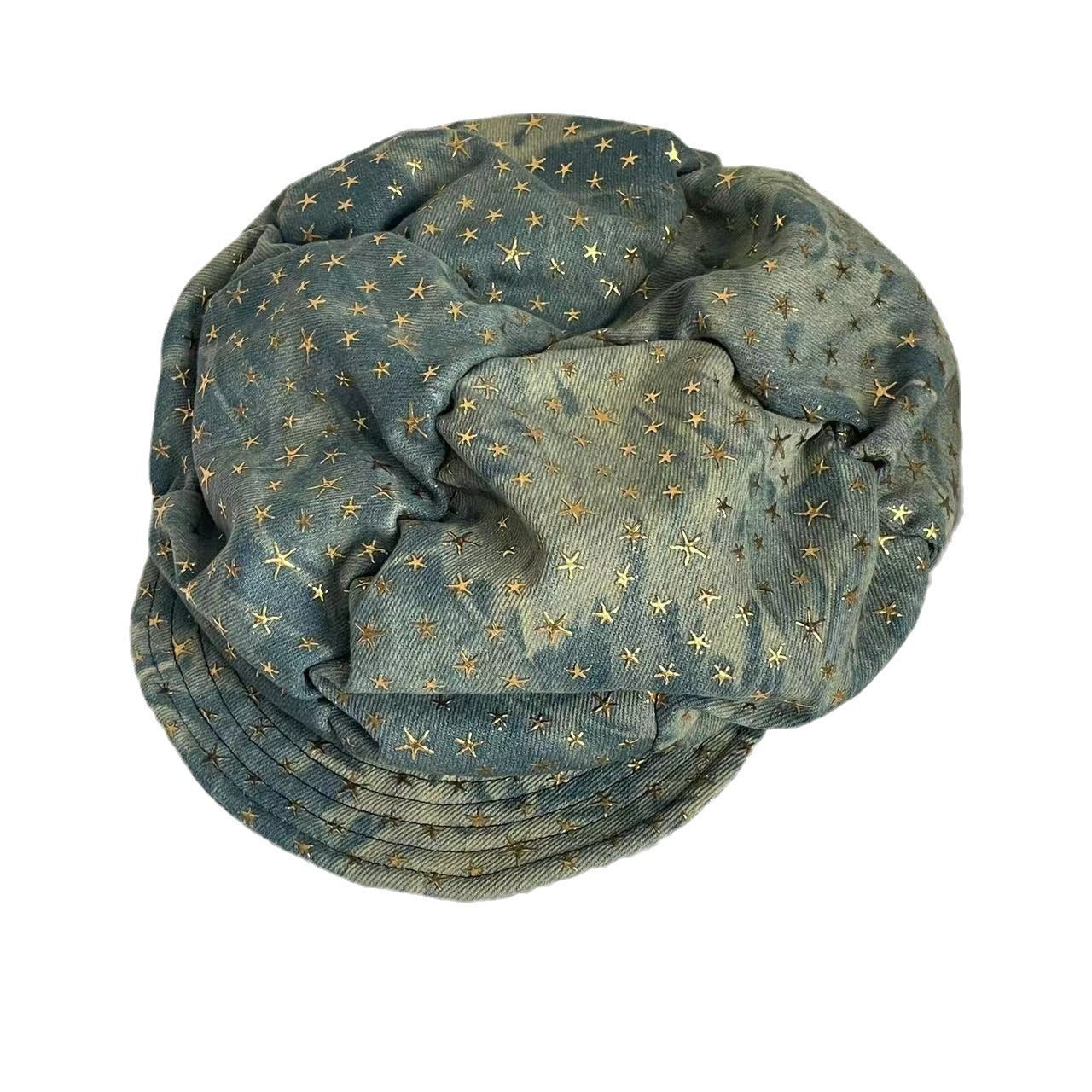 Starry Clouds Octagonal Cap Female