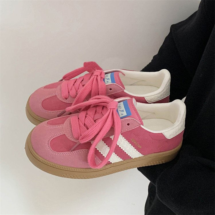 Retro Casual White Sneakers For Women versatile And Perfect For Sports