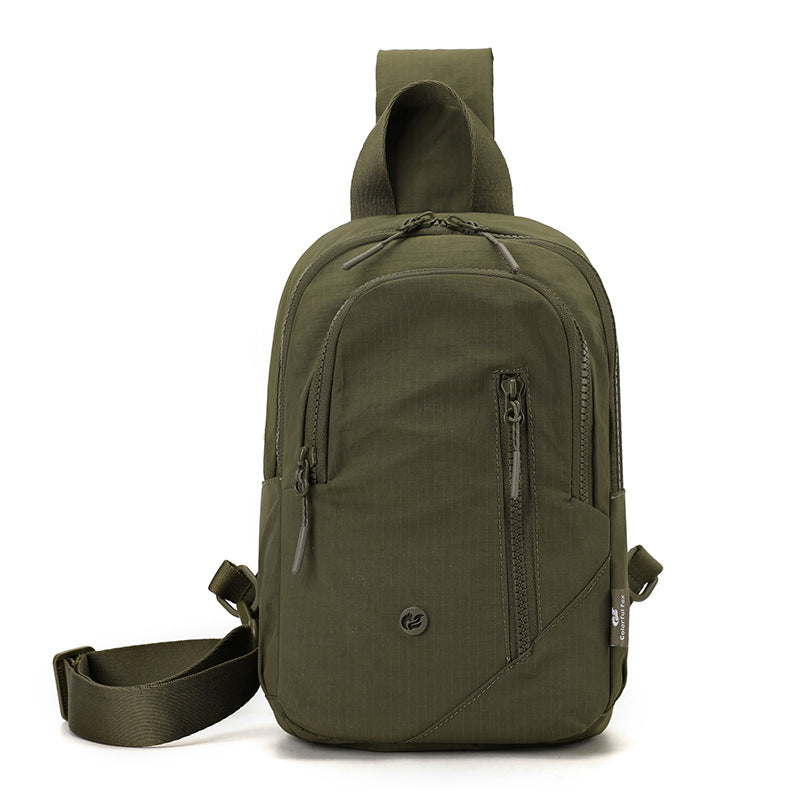 Ultra-light Parachute Fabric Chest Bag With A Stylish New Designperfect As A Shoulder Or Crossbody Tote