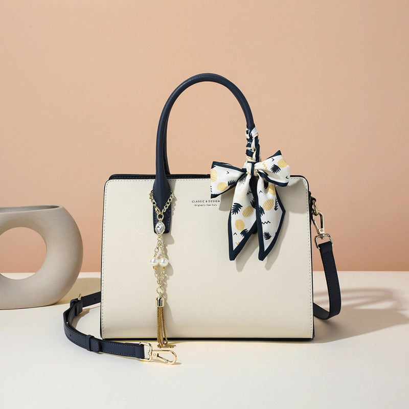 Premium Leather Crossbody Bag With A Spacious Design