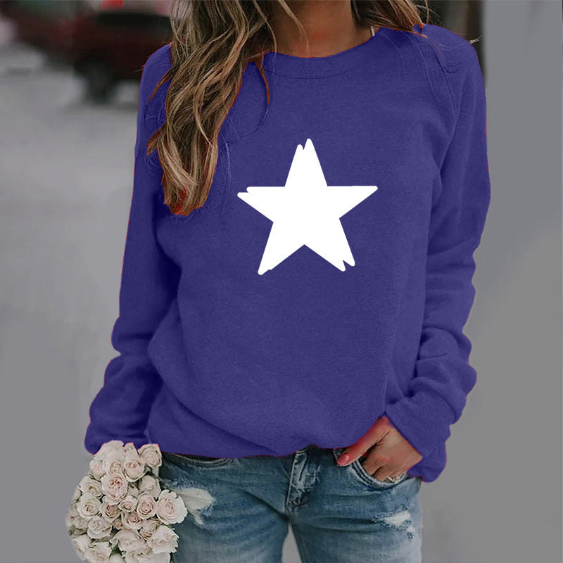 Women's Autumn Printed Sports Top