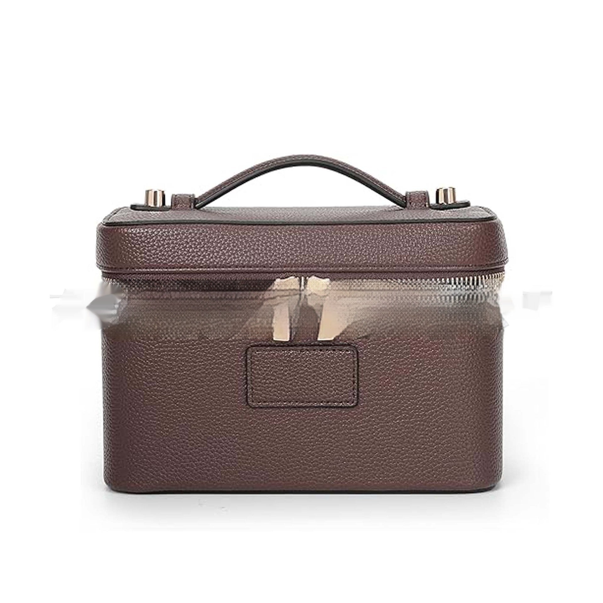 Affordable Luxury Solid Color High-capacity PU Leather Portable