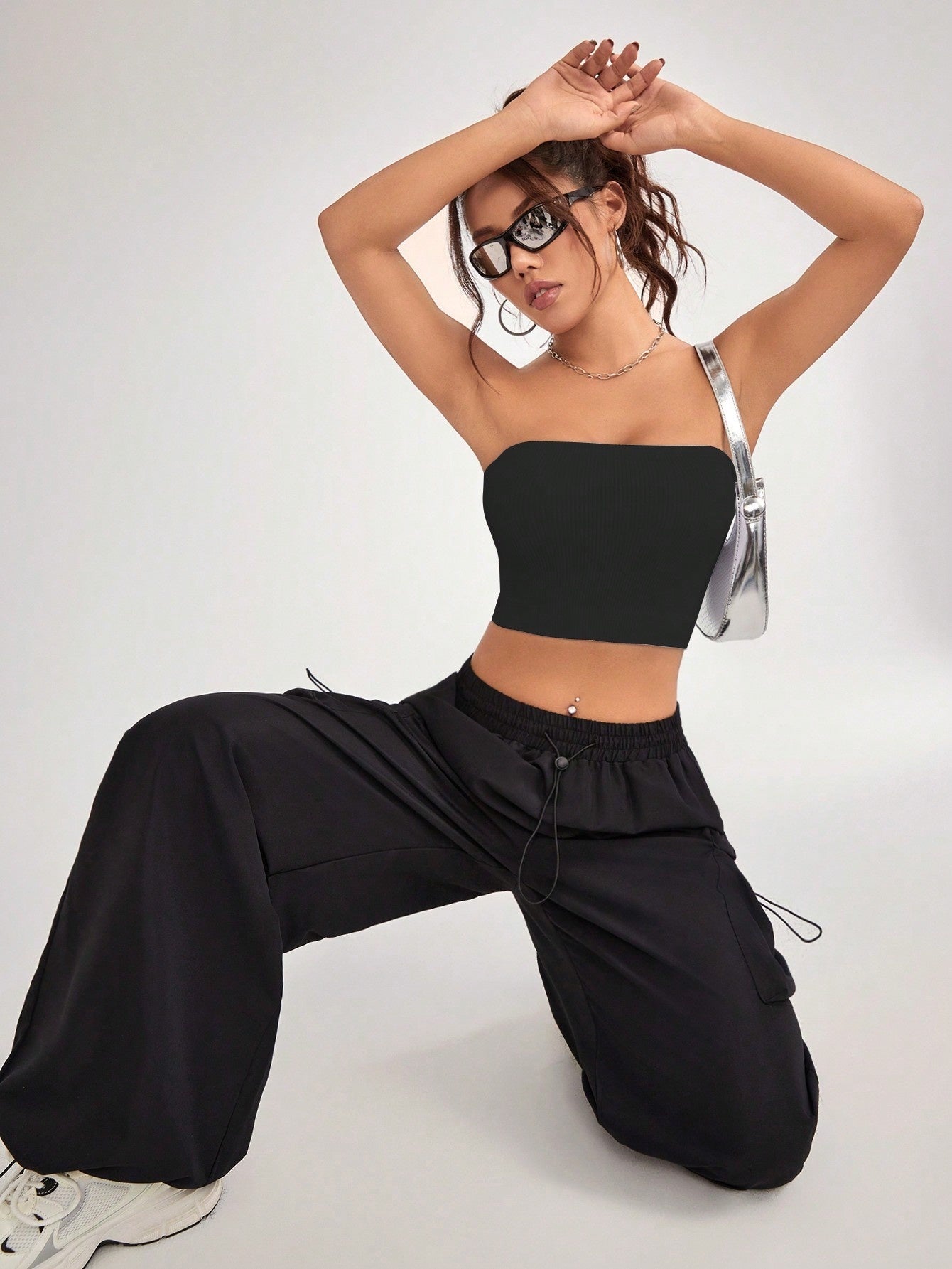 Knitted Tight Sports Vest Quick-drying