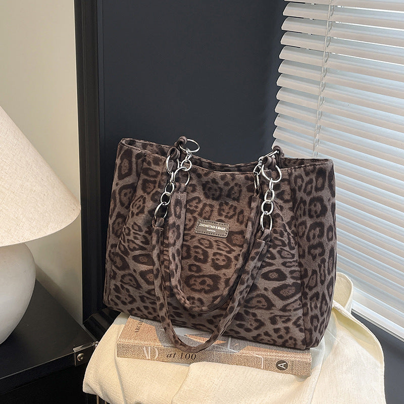 Leopard-print Tote Bag For Women Latest Trendy Style