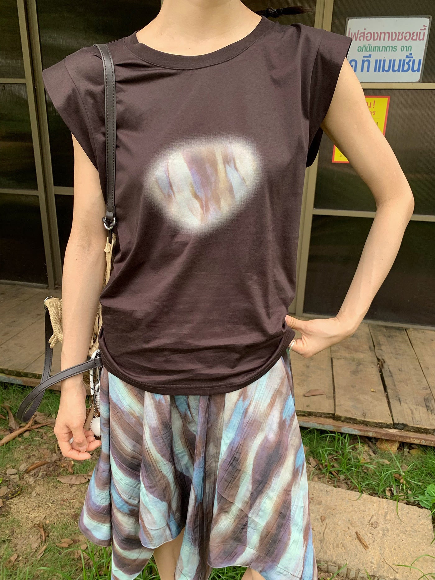 Printed Women's T-shirt Summer New Top