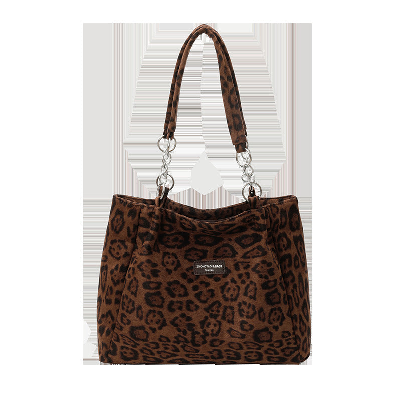Leopard-print Tote Bag For Women Latest Trendy Style