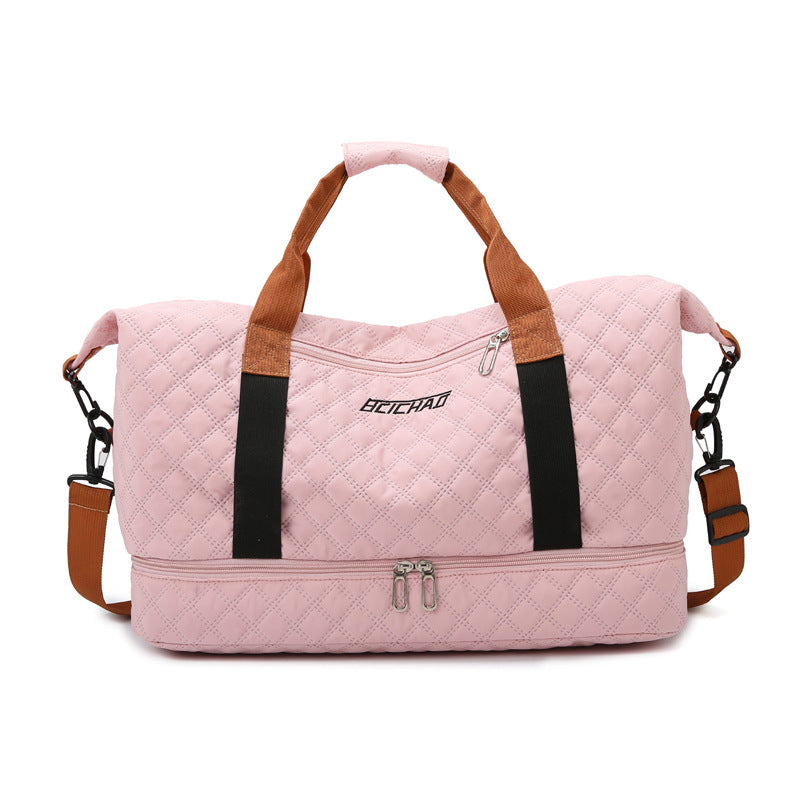 High-Capacity Sports Fitness Carry-On Duffel Bag For Short Trips