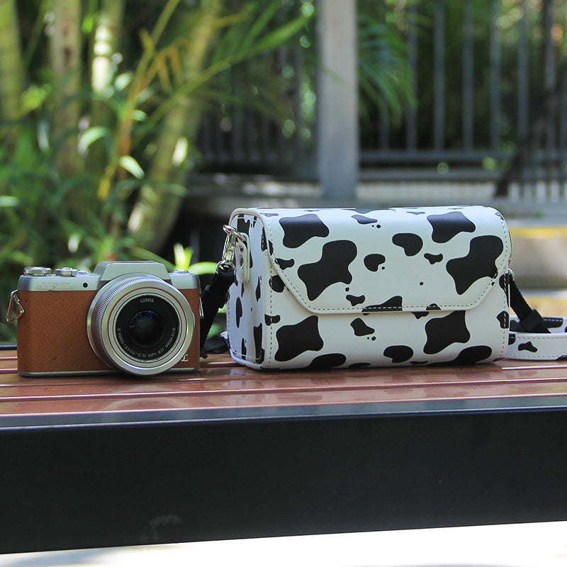For Camera Bag Film Leather Case
